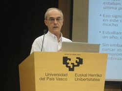 Luis Gardezabal, co-founder of Egokituz, retires after 38 years of work in the UPV/EHU