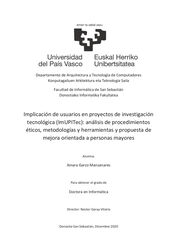 Ainara Garzo Manzanares has presented her PhD dissertation